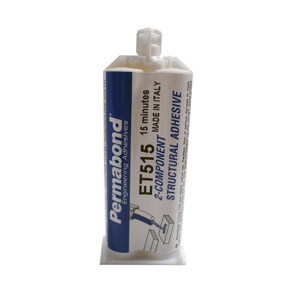 Permabond flexible epoxy adhesive 50ml dual cartridge with nozzle #ET515