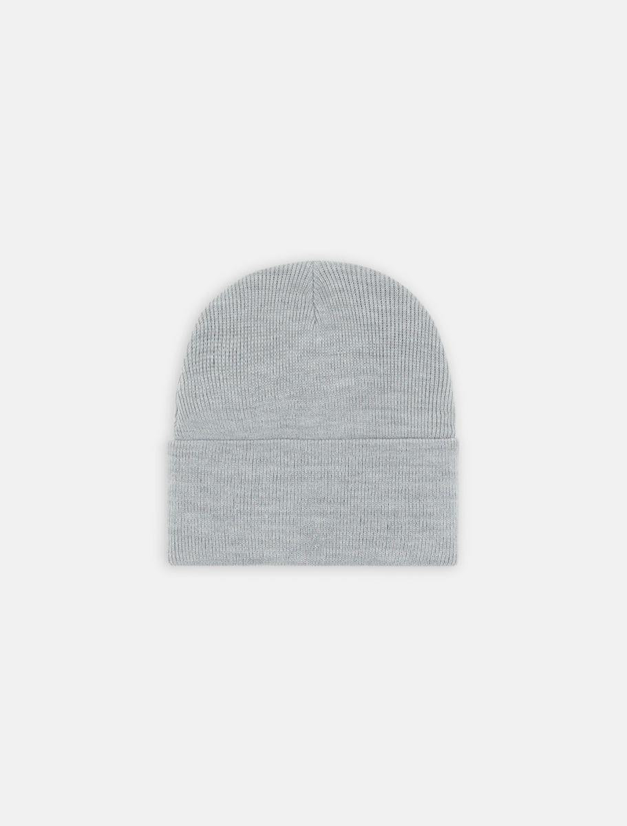 Dickies heather grey knitted acrylic cuffed beanie cap