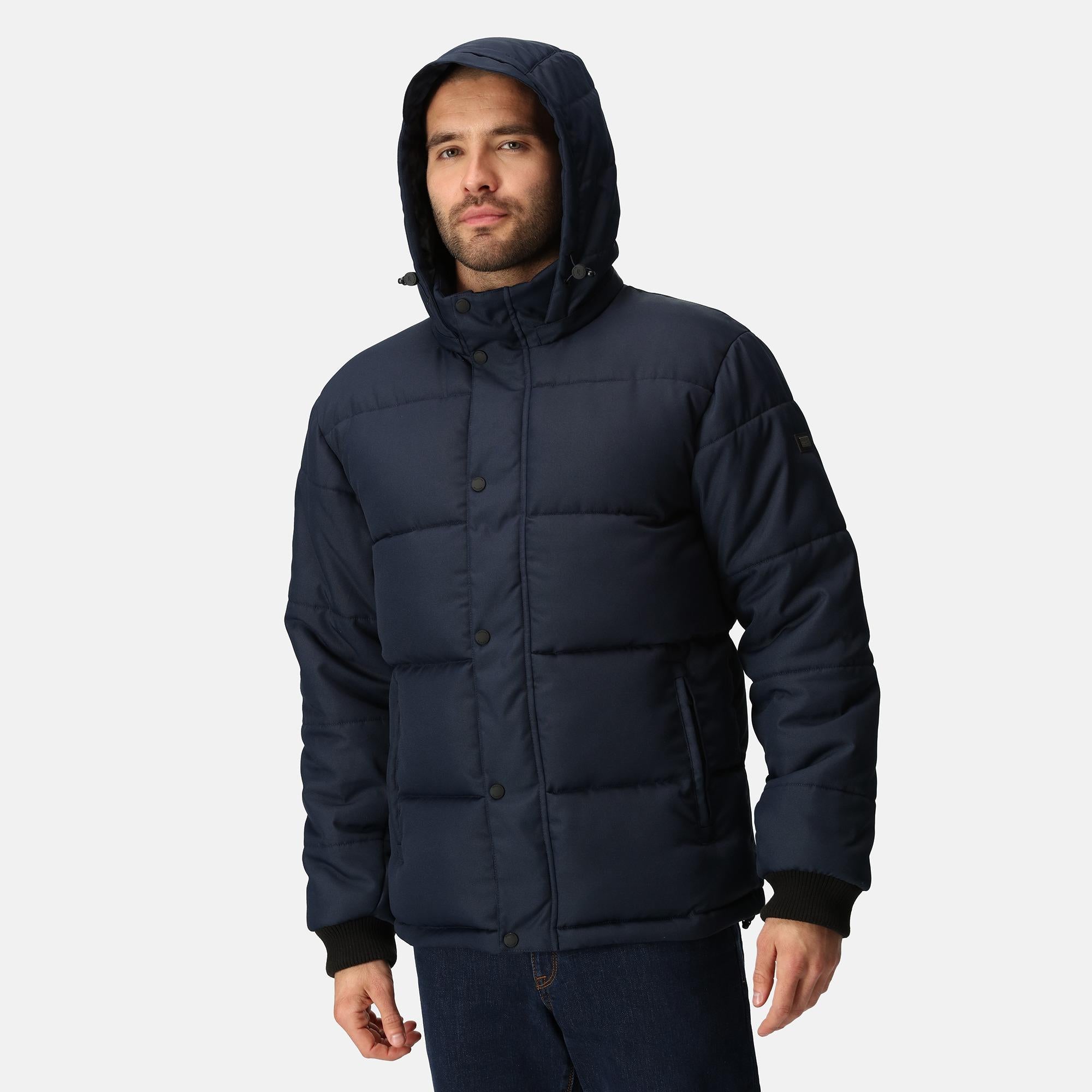 Regatta Northdale navy men's hardwearing Warmloft insulated jacket #TRA245