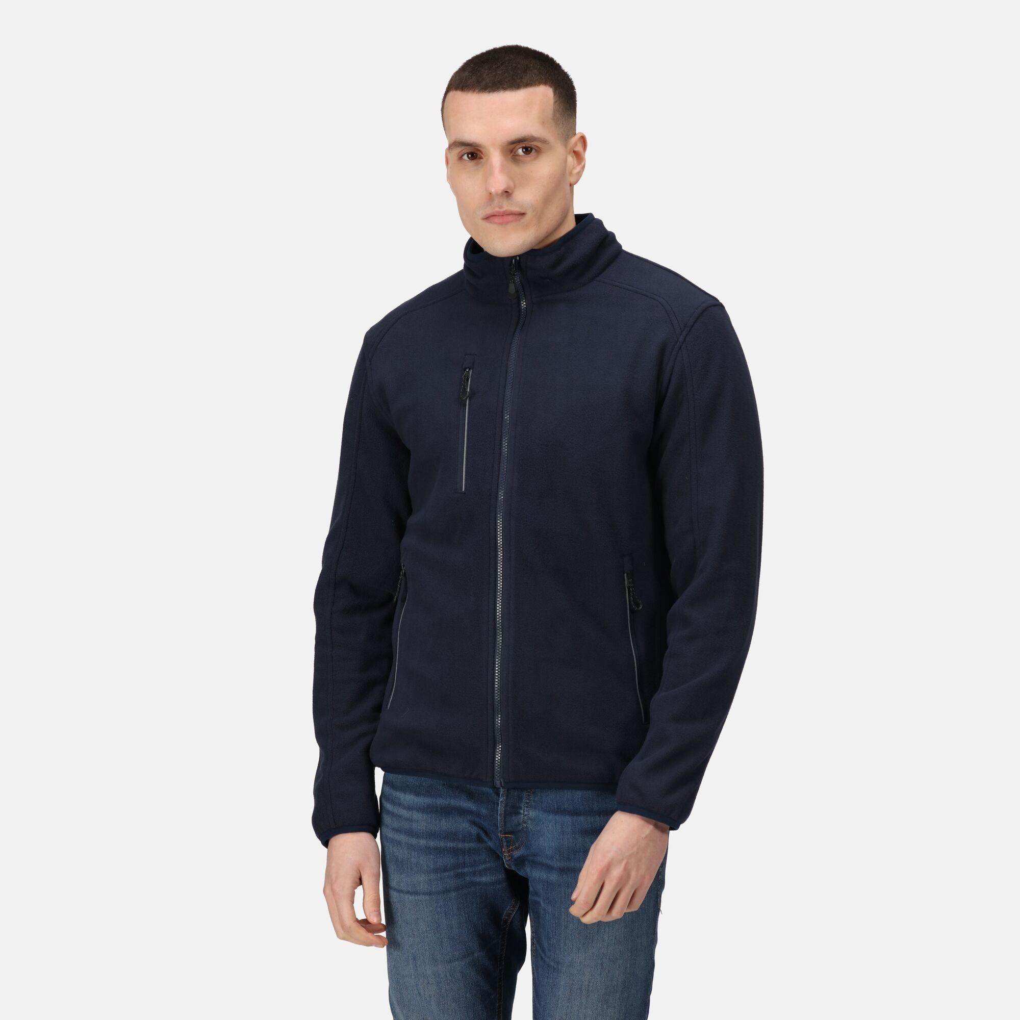 Regatta Omicron III navy men's waterproof breathable fleece #TRA624