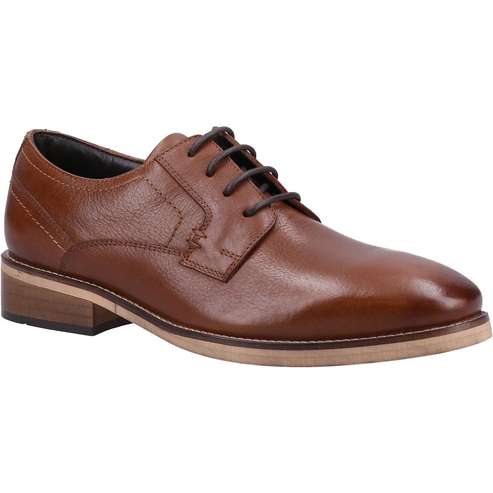 Cotswold Edge tan leather lace up smart formal dress shoes