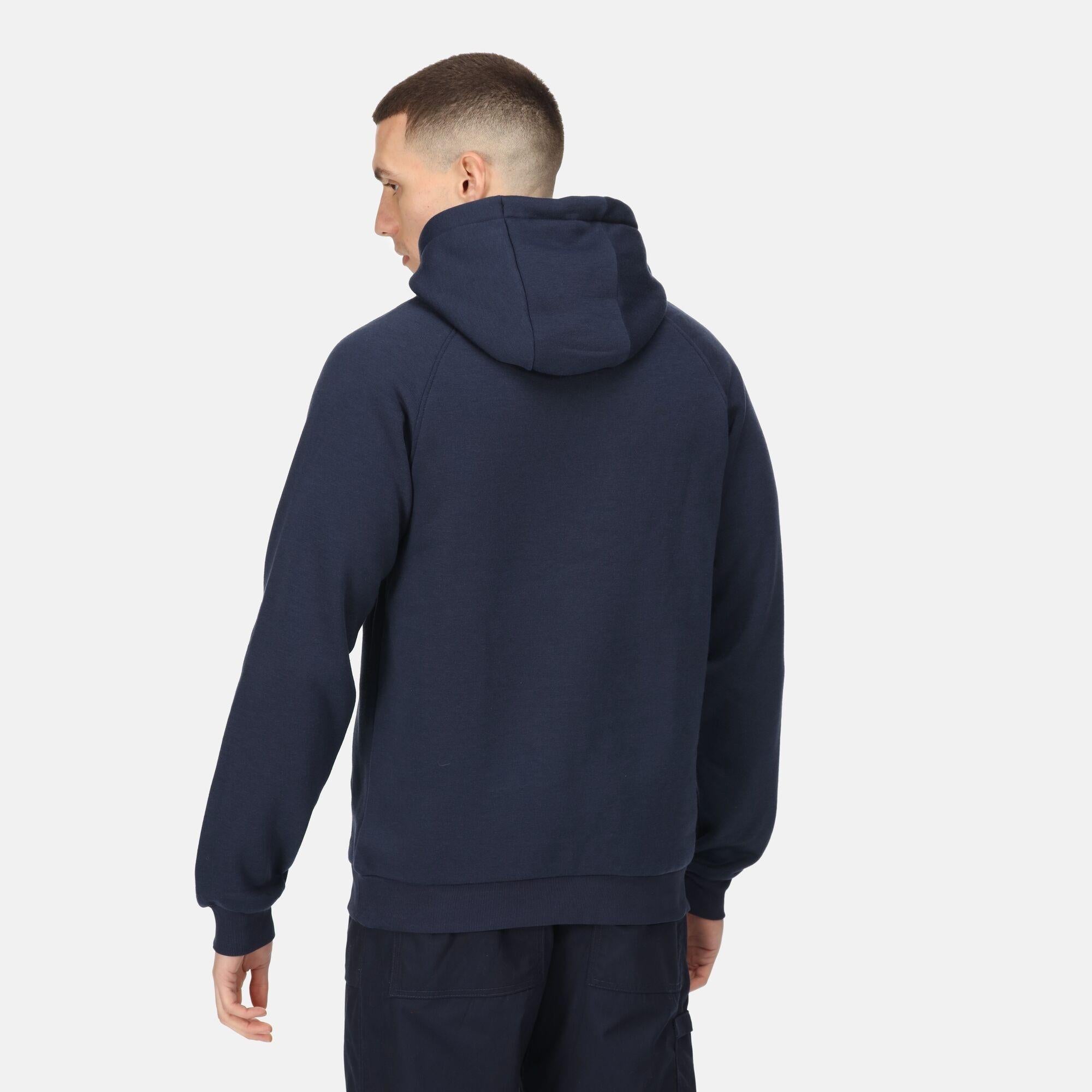 Regatta Pro navy men's overhead relaxed work hoodie #TRF684