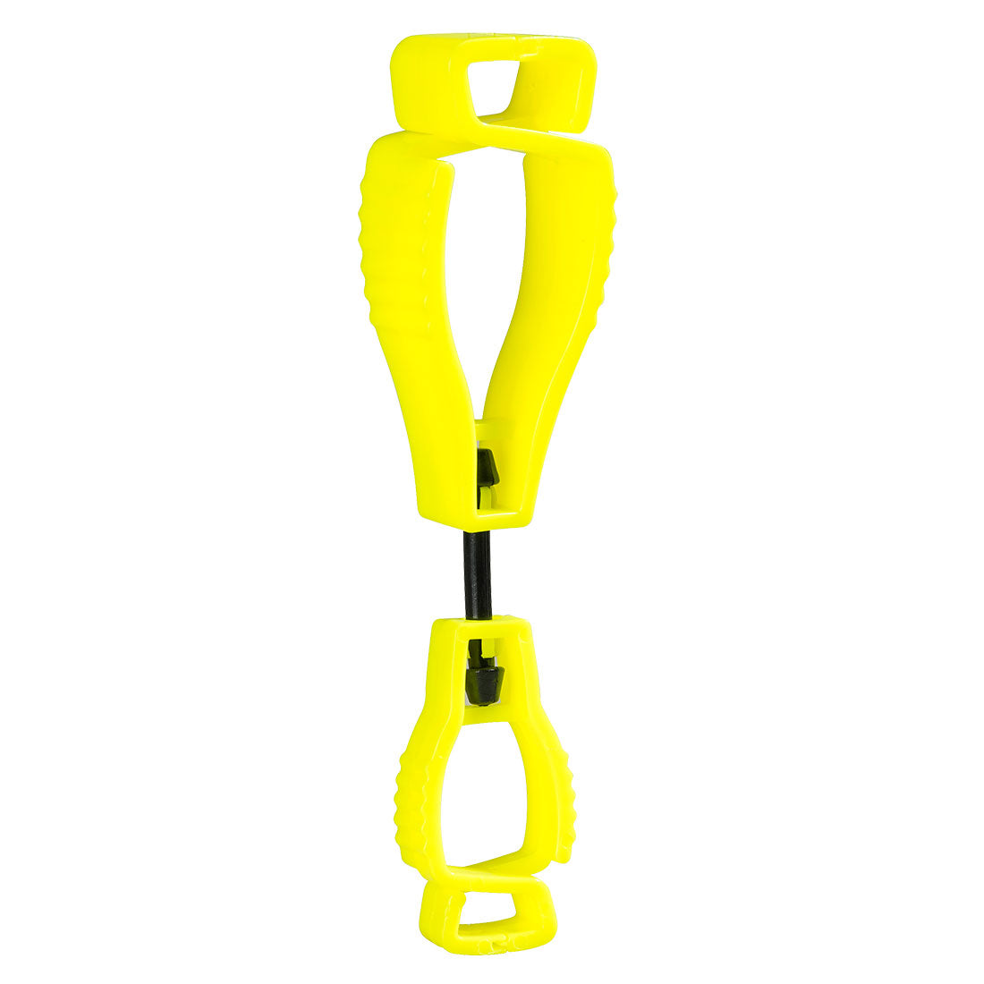 Portwest yellow metal-free glove and PPE clip #A002