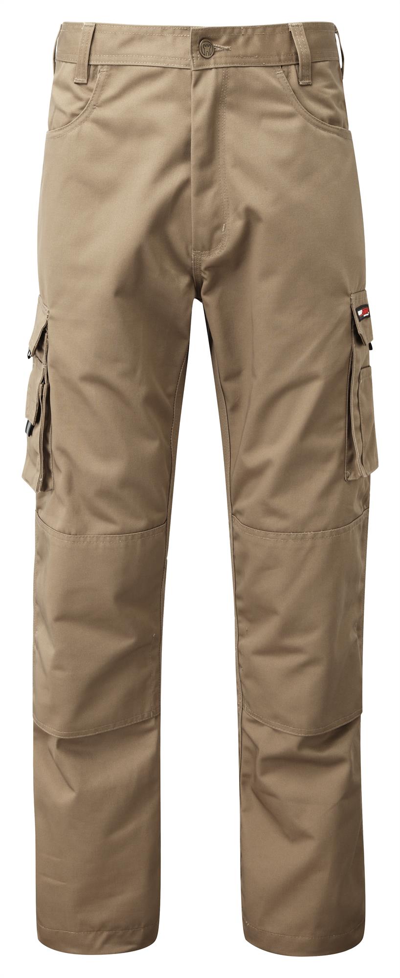 TuffStuff Pro Work stone heavyweight polycotton knee-pad holster pocket combat work trouser #711