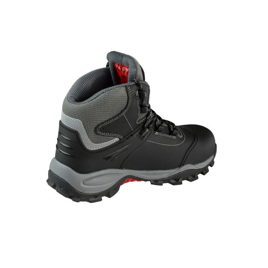 Warrior S3 black waterproof waxy leather composite toe-cap/midsole safety work boot