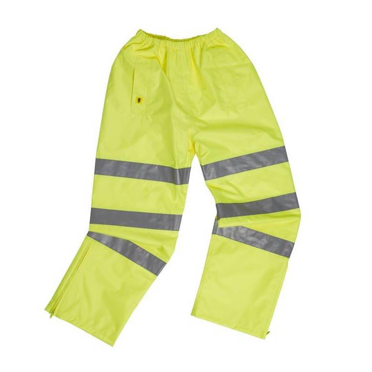 Warrior Hi-Vis yellow optimal comfort, breathable trousers #0118DWHV56SY