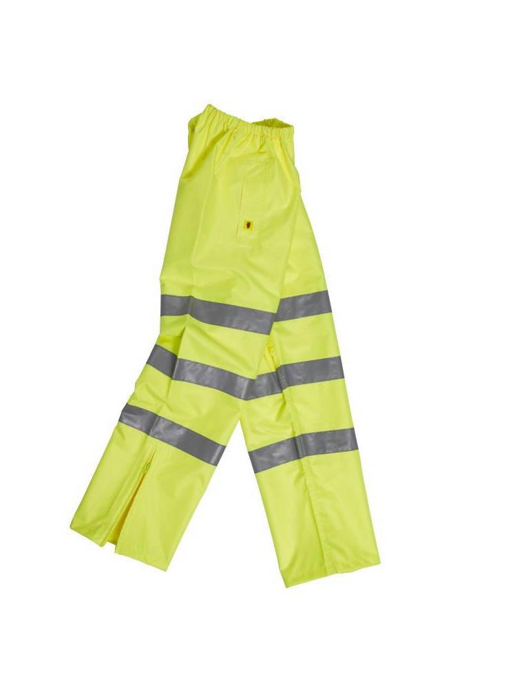 Warrior Hi-Vis yellow optimal comfort, breathable trousers #0118DWHV56SY
