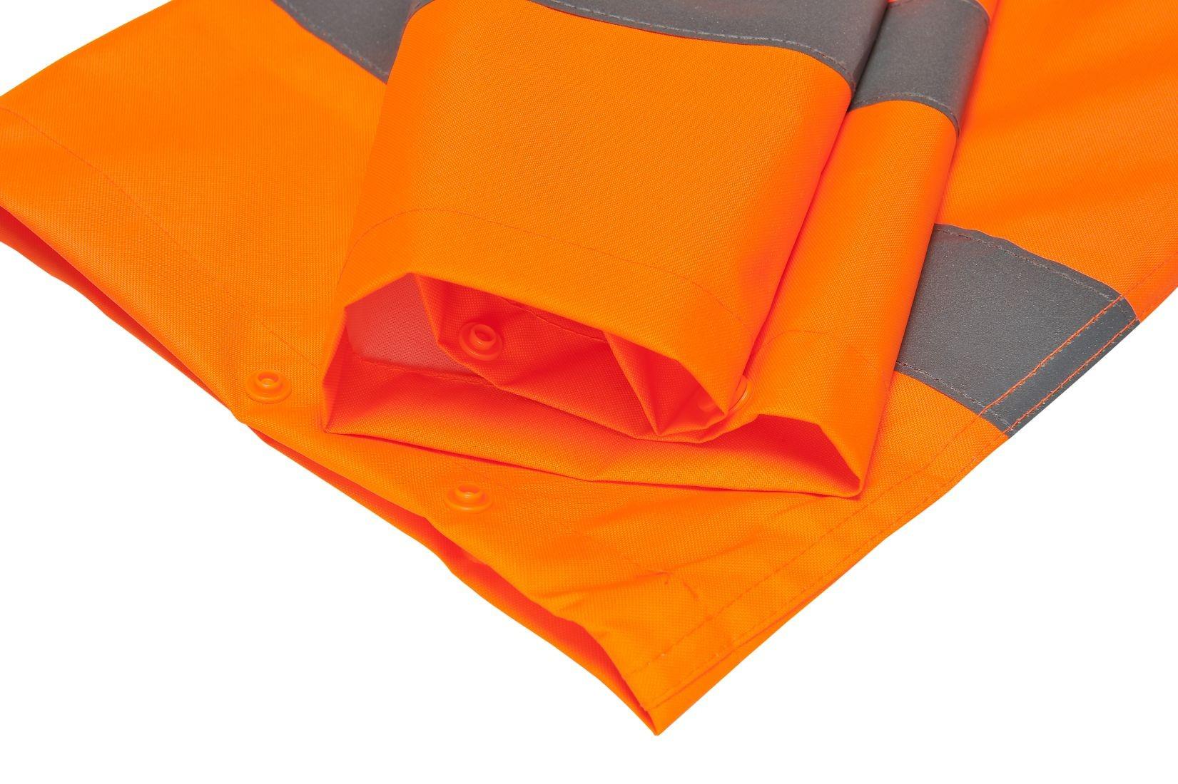 Warrior Hi-Vis orange durable and water resistance work trousers #0118DWHV36SO