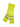 Warrior Hi-Vis yellow comfortable polycotton work trousers #0118DWHV04SY