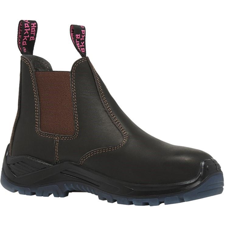 Hard Yakka Banjo brown leather elastic gusset dealer boot