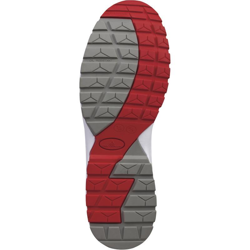 Delta Plus Sport S1P black/red composite toe/midsole safety trainer shoe