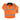 Warrior orange hi-viz waterproof fleece lined collar motorway traffic Rail coat