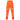 Leo Beckamoor EcoViz ladies orange high visibility stretch cargo work trousers