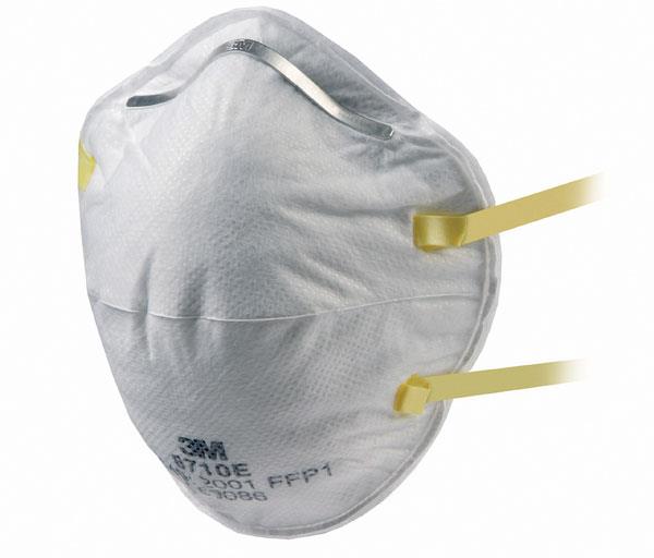 3M 8710 FFP1 unvalved disposable dust mask (pack 20)