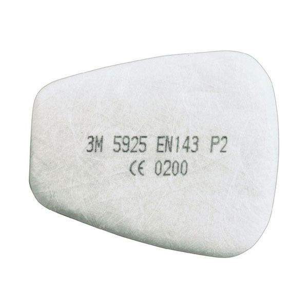 3M 5925 P2 particulate filter for use with gas/vapour filters - pack 20