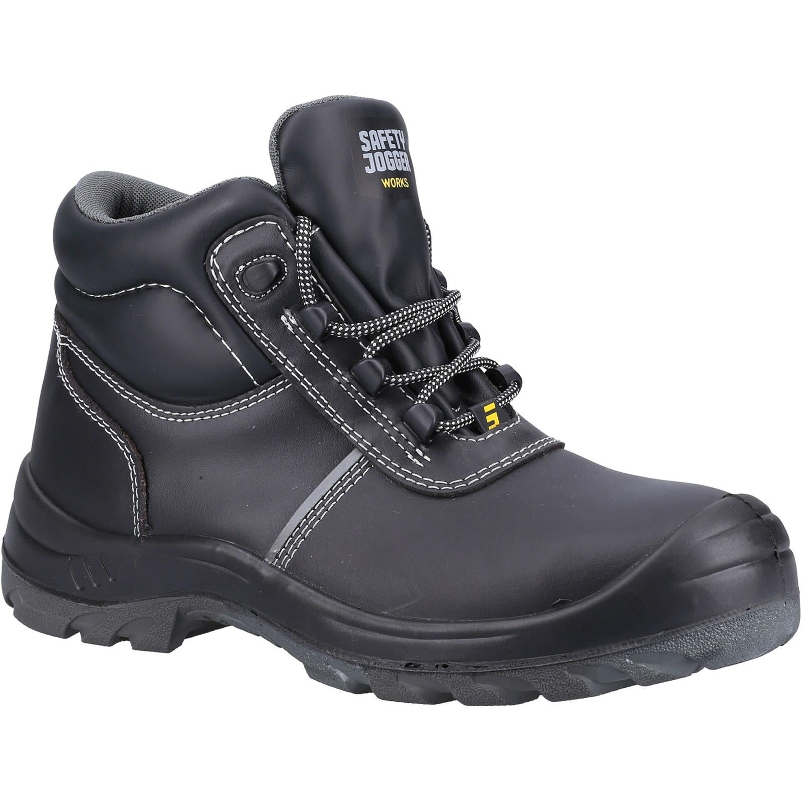 Safety Jogger EOS S3 black water resistant composite toe/midsole safety boots