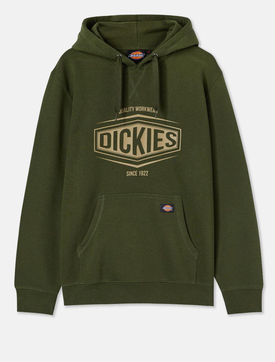 Dickies Rockfield olive green casual work hoodie sweatshirt