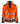 Blaklader orange/grey men's hi-vis water-resistant stretch softshell jacket #4491