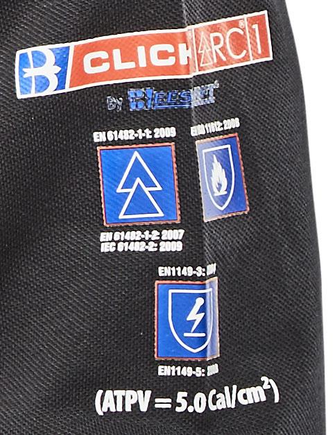 ARC flash flame-retardant welder's navy polo-shirt #CARC1