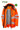 PULSAR® LIFE fully sustainable recycled fabric orange men's insulated parka #LFE919