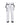Blaklader white/grey men's 4-way-stretch painter/decorator trousers  #1079