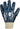 Warrior blue nitrile heavyweight full-coated knit-wrist jersey-lined glove (12 pairs)