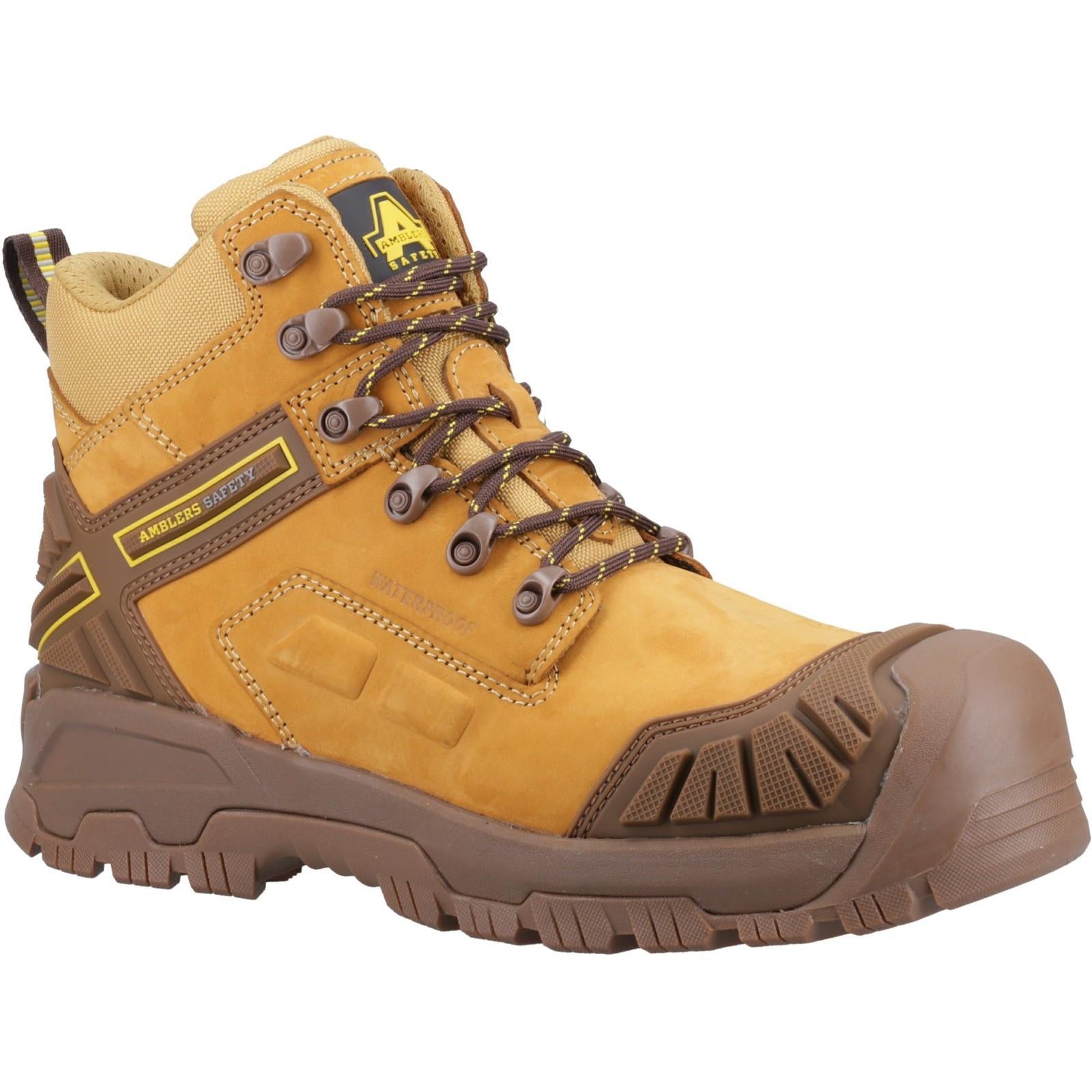 Amblers AS960C Ignite S7 honey leather composite waterproof work safety boots