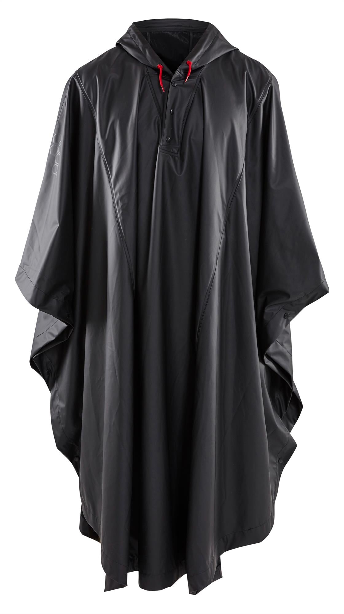Blaklader black pu/polyester waterproof breathable unlined poncho #4309