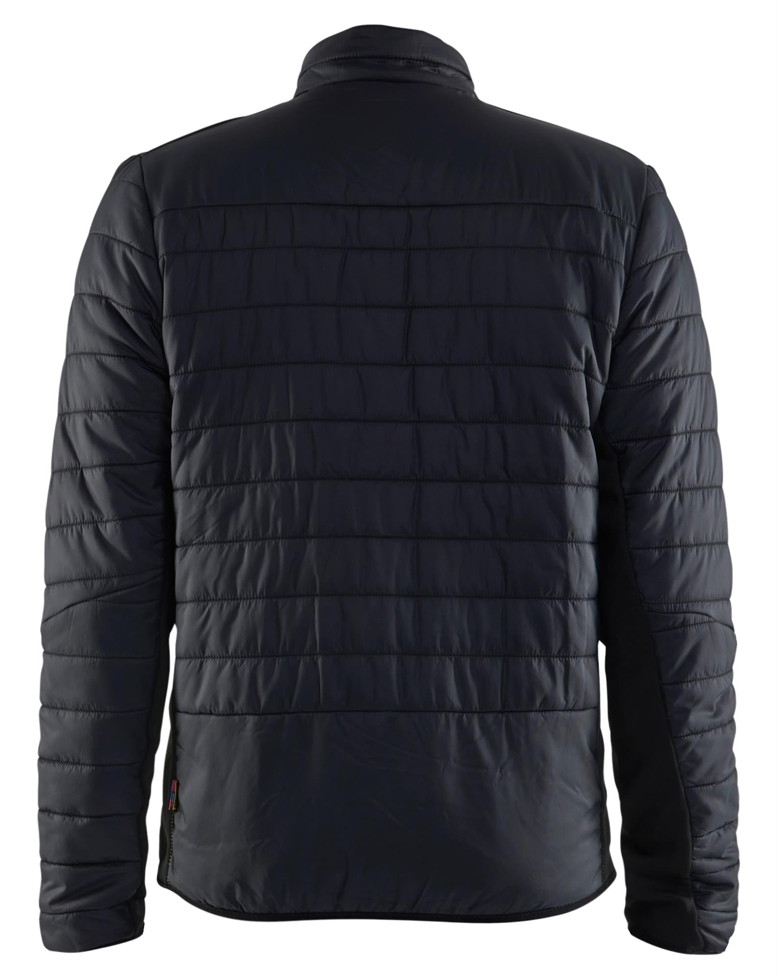 Blaklader black/grey men's warm-lined quilted hybrid jacket #4710