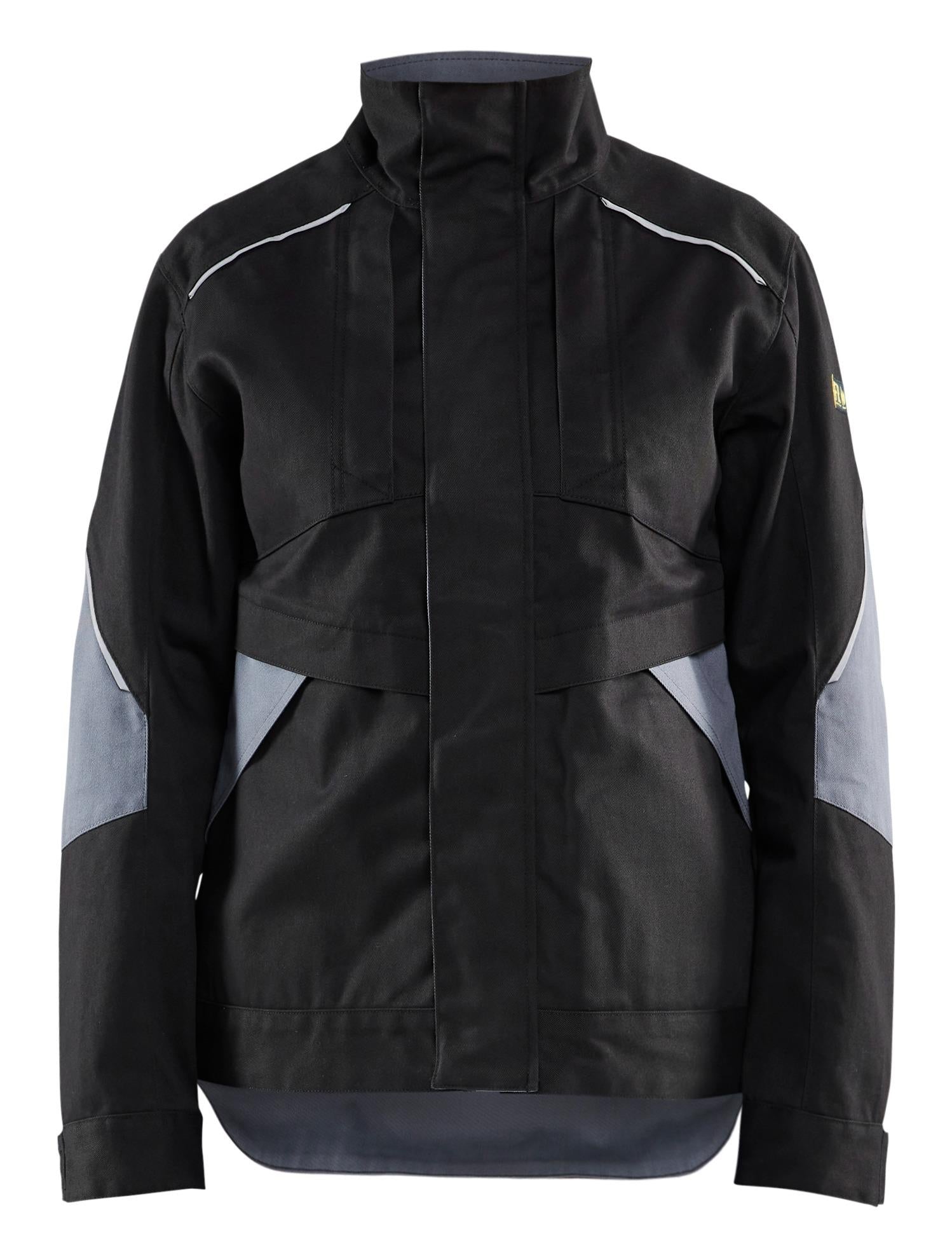 Blaklader black/grey women's flame-retardent anti-static welder's jacket #4071