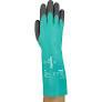 Ansell Alphatec 350mm green cut-resistant chemical glove (pack 6 pairs) #58-735