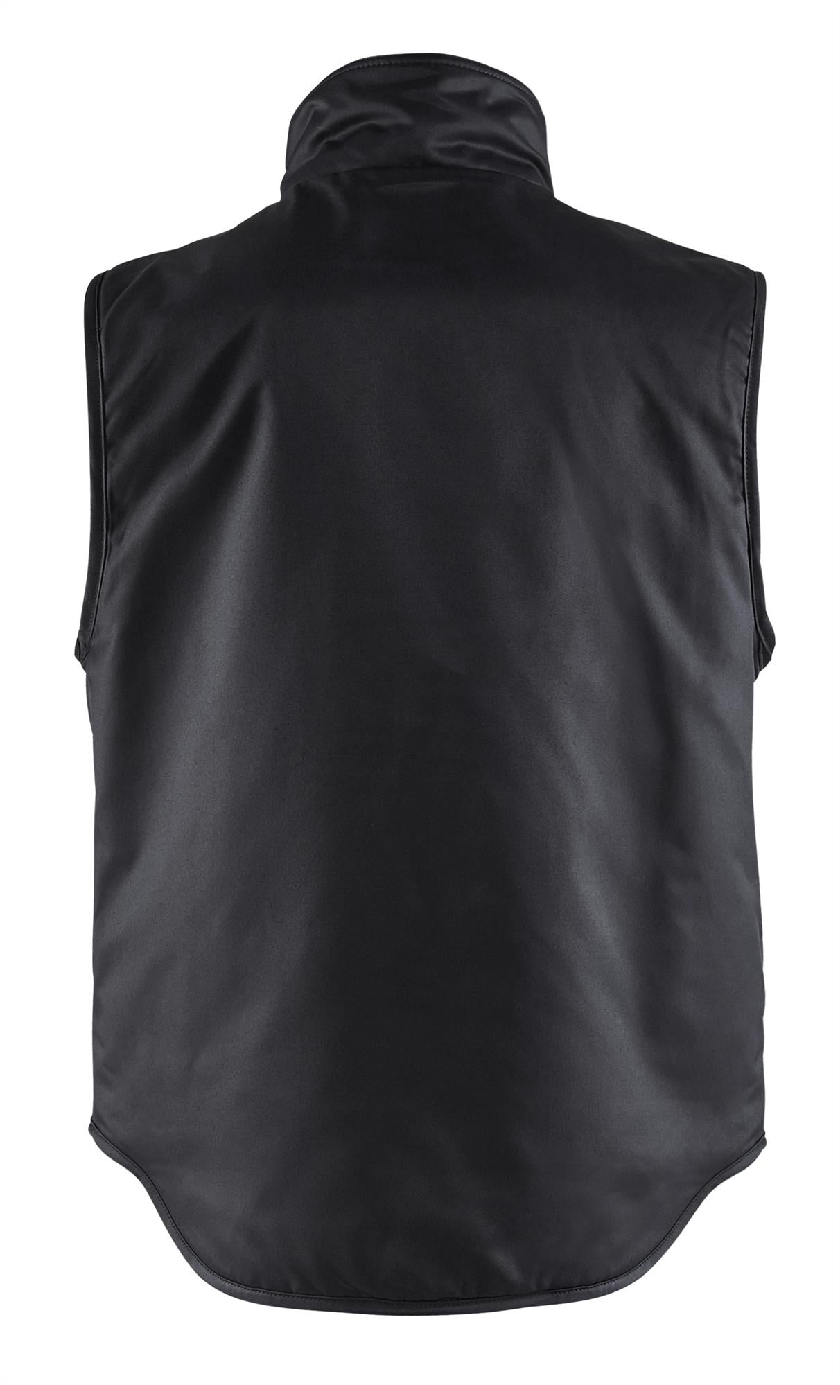Blaklader black polycotton fleece-lined water-resistant bodywarmer gilet #3801