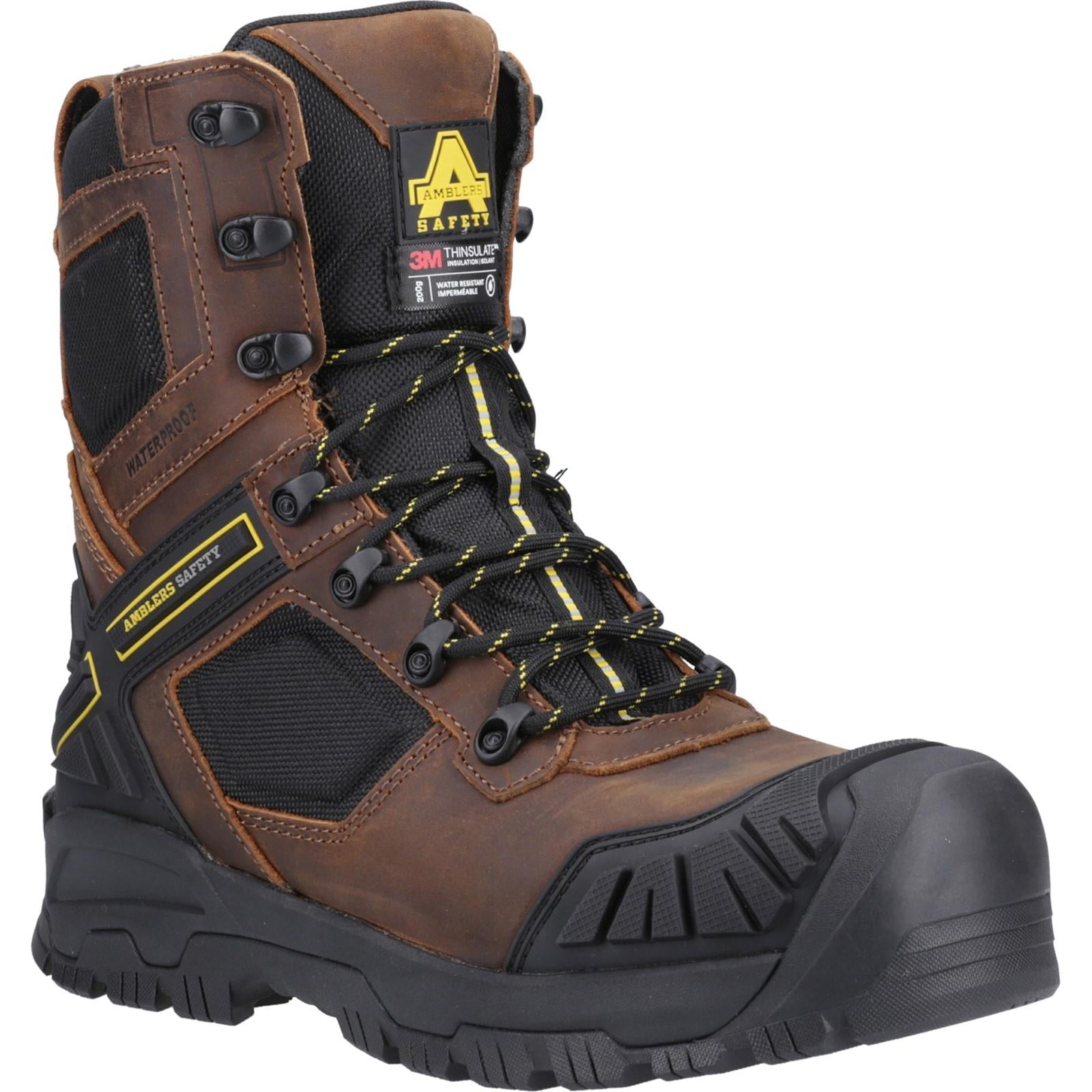 Amblers Detonate S7 composite toe/midsole waterproof safety work boot #AS964C