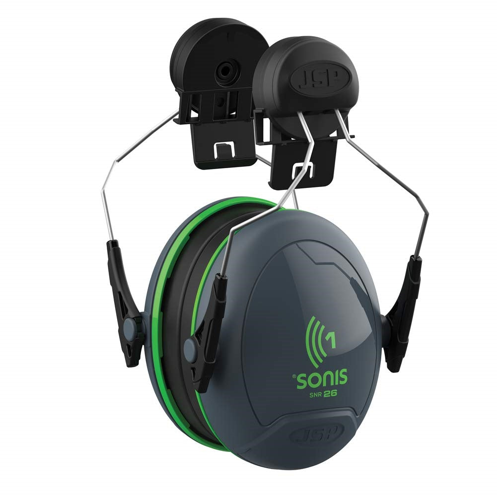 JSP Sonis®1 helmet-mounted ear defenders 26dB SNR