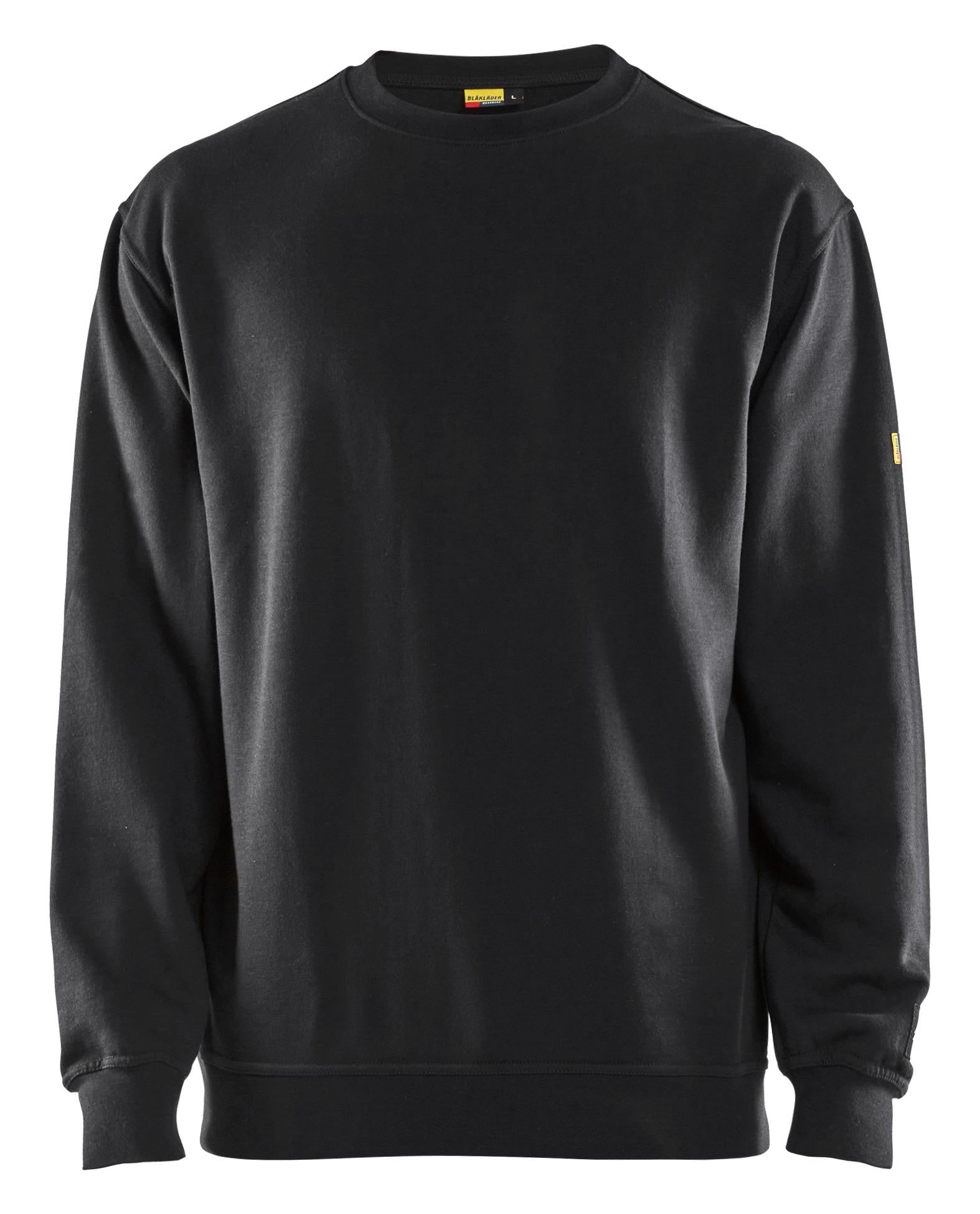 Blaklader black flame-retardant antistatic sweatshirt #3074