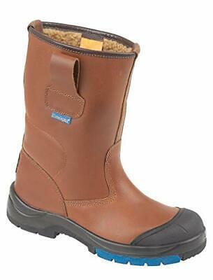 Himalayan S3 fur-lined steel toecap/midsole scuff-cap safety rigger work boot #9105