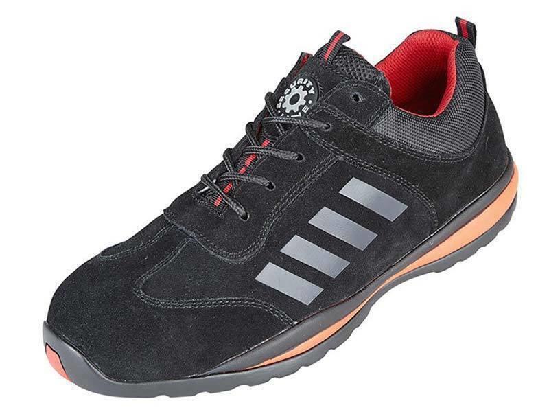 Himalayan Kiwi S1 black metal-free composite toe safety trainer shoe #4204