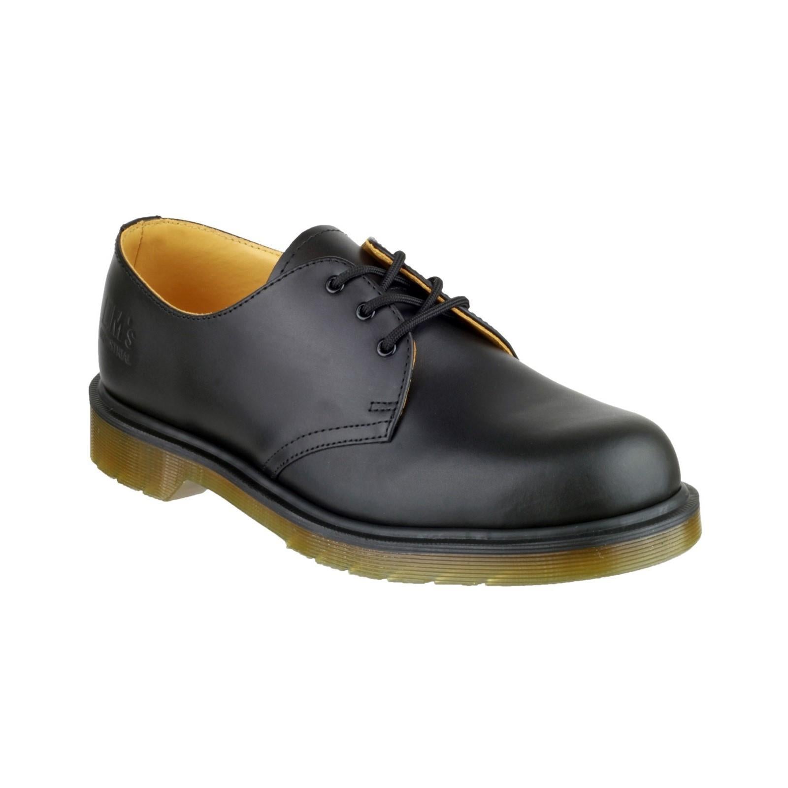 Dr Martens Airwair B8249 black leather lace-up shoe