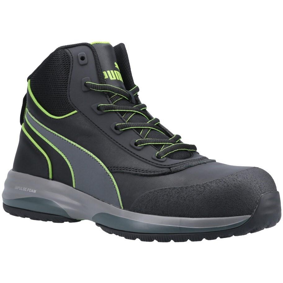 Puma Rapid Green Mid S3 water resistant composite toe/midsole work safety boot
