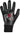 Warrior black nitrile fully-coated polyester liner gloves (12 pairs)