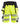 Blaklader yellow/black men's hi-vis 4-way stretch holster pocket shorts #1120
