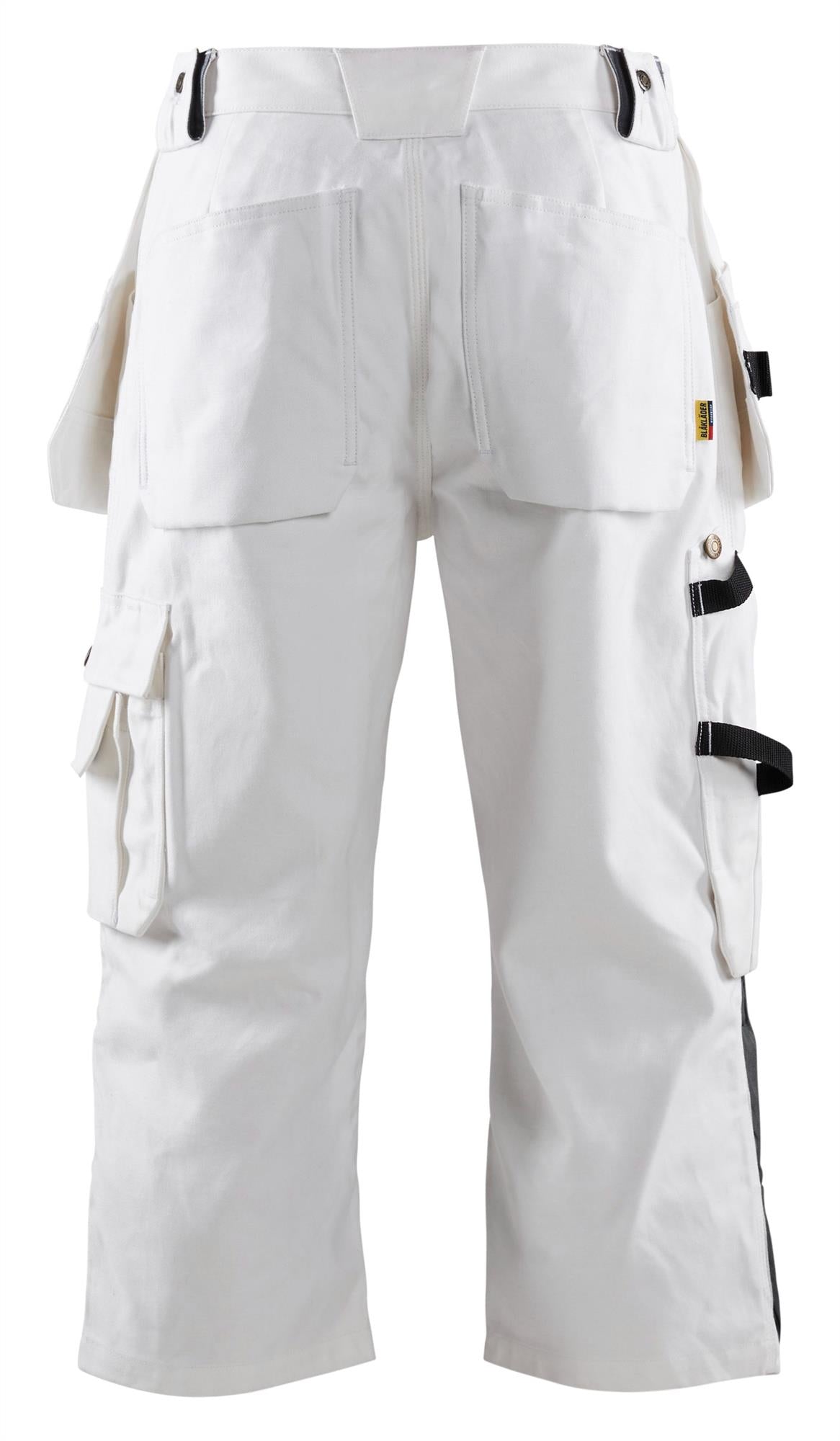 Blaklader white men's holster pocket pirate shorts #1540