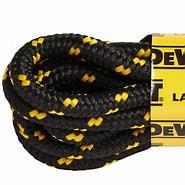 DeWALT black and yellow 150cm durable spare replacement boot laces (pair)