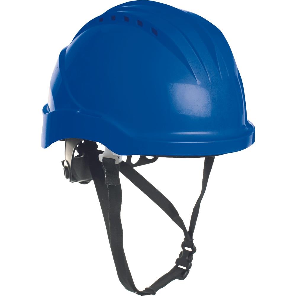 Cerva CURRO blue working-at-height insulated vented safety helmet