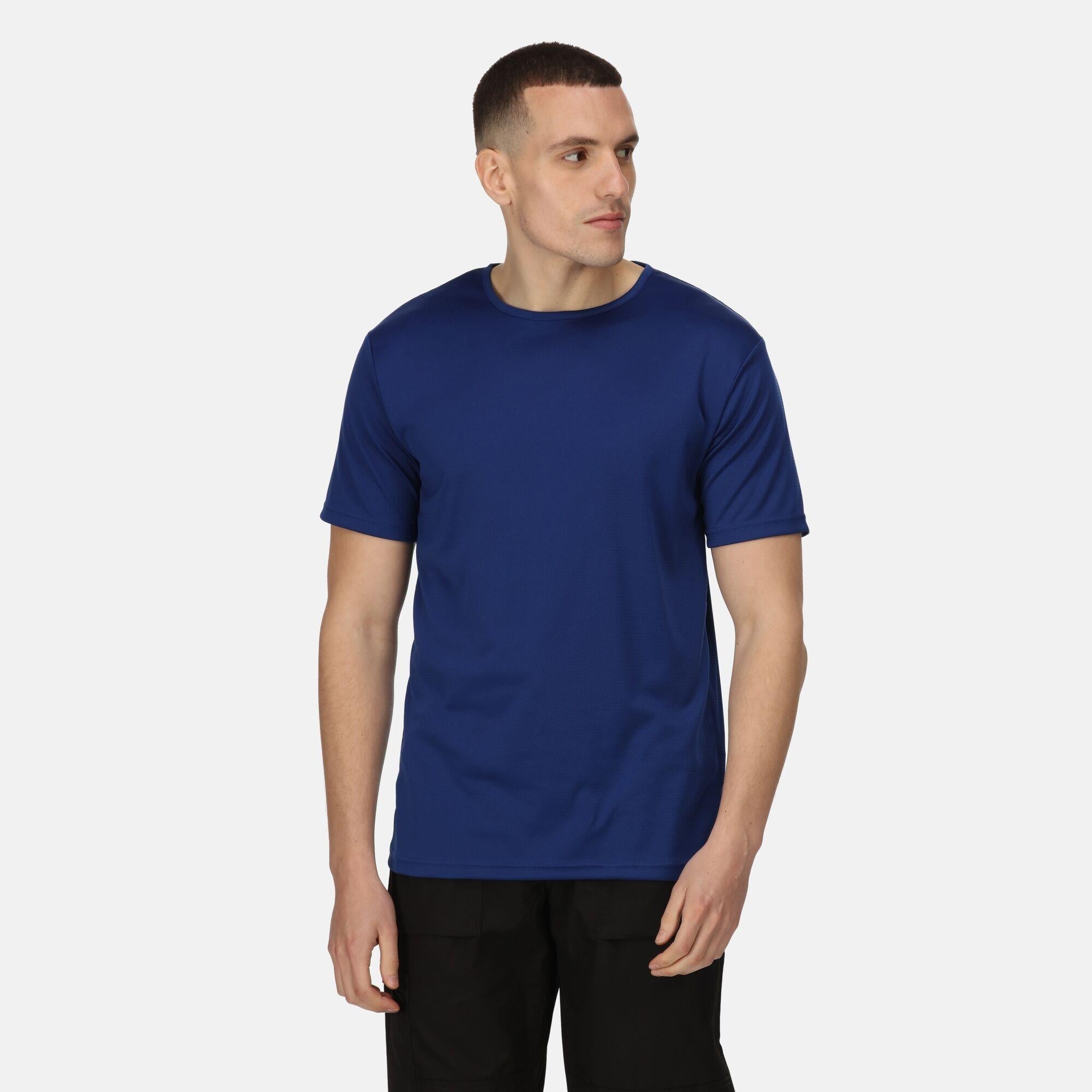 Regatta Pro royal blue men's anti-bacterial moisture-wicking T-shirt #TRS226
