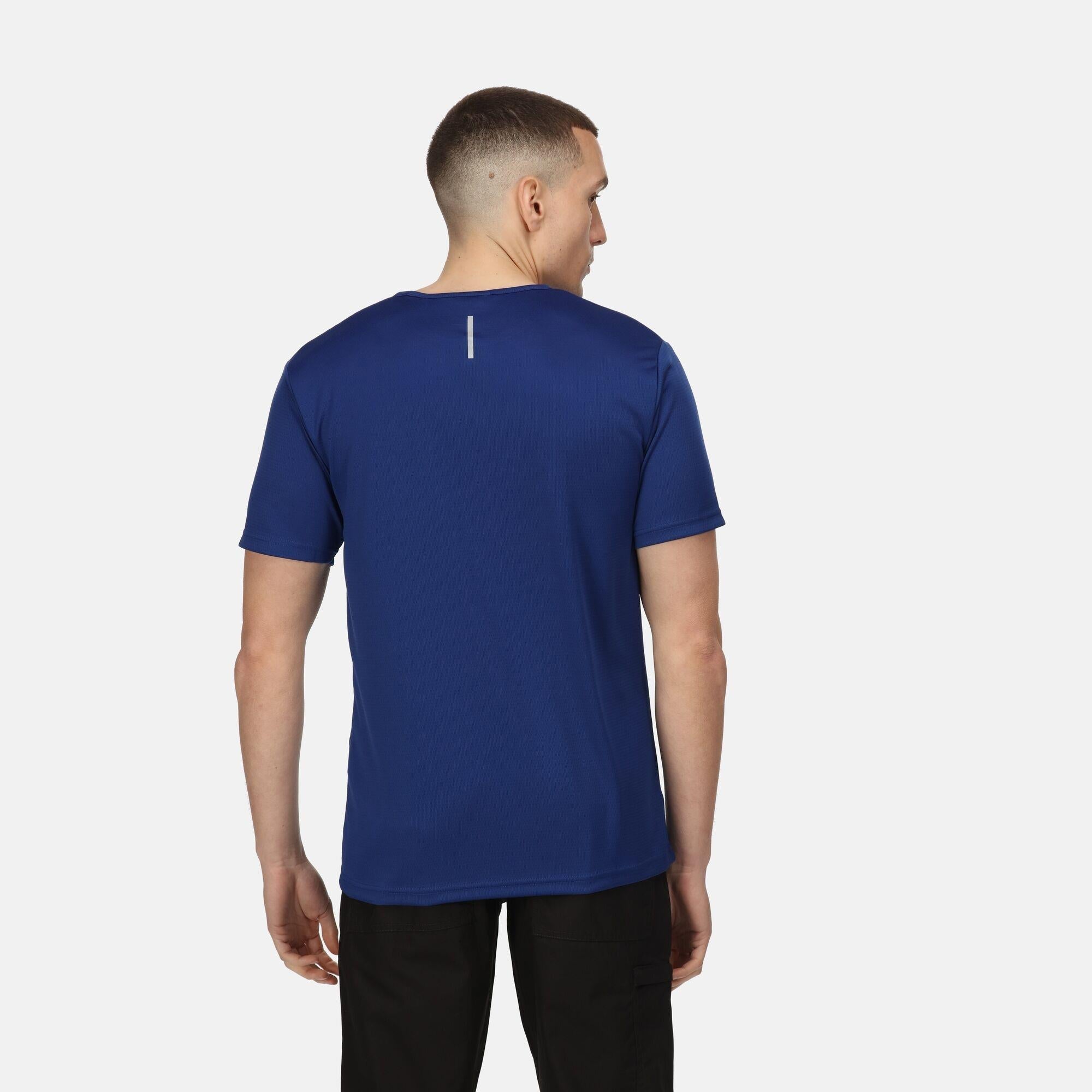Regatta Pro royal blue men's anti-bacterial moisture-wicking T-shirt #TRS226