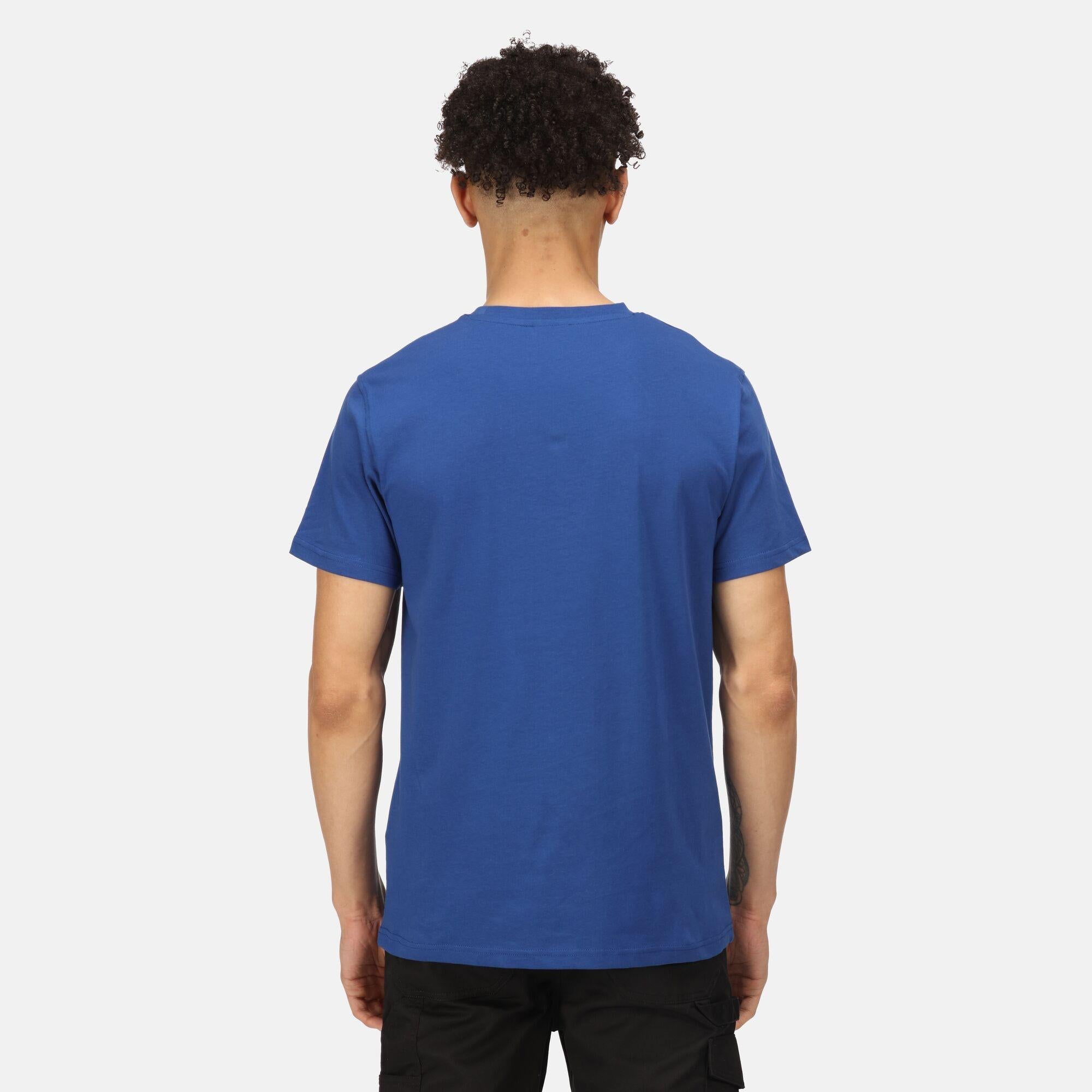 Regatta Pro royal blue men's soft-touch cotton T-shirt Tee #TRS225