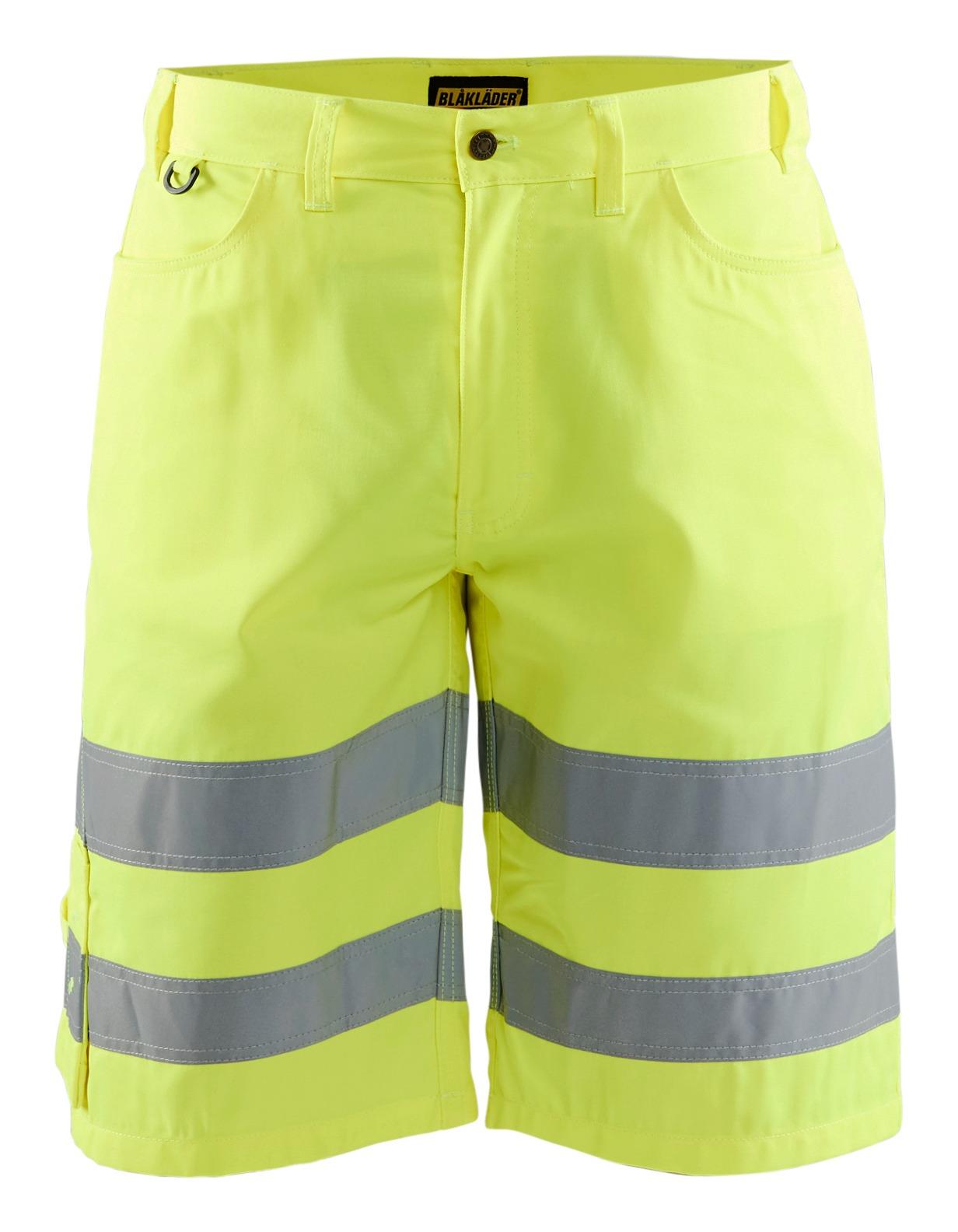 Blaklader yellow men's hi-vis work shorts #1595