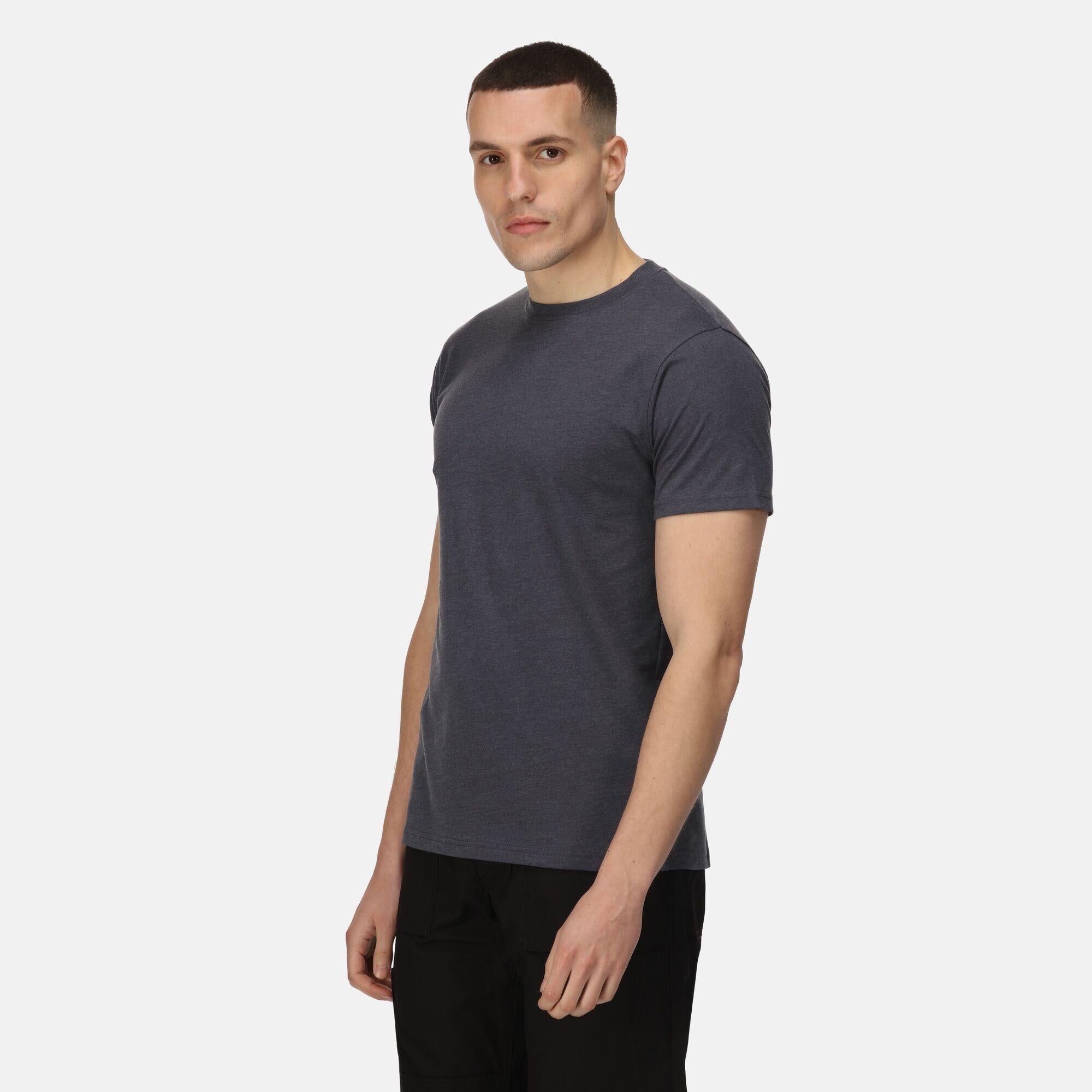 Regatta Pro grey men's soft-touch cotton T-shirt Tee #TRS225