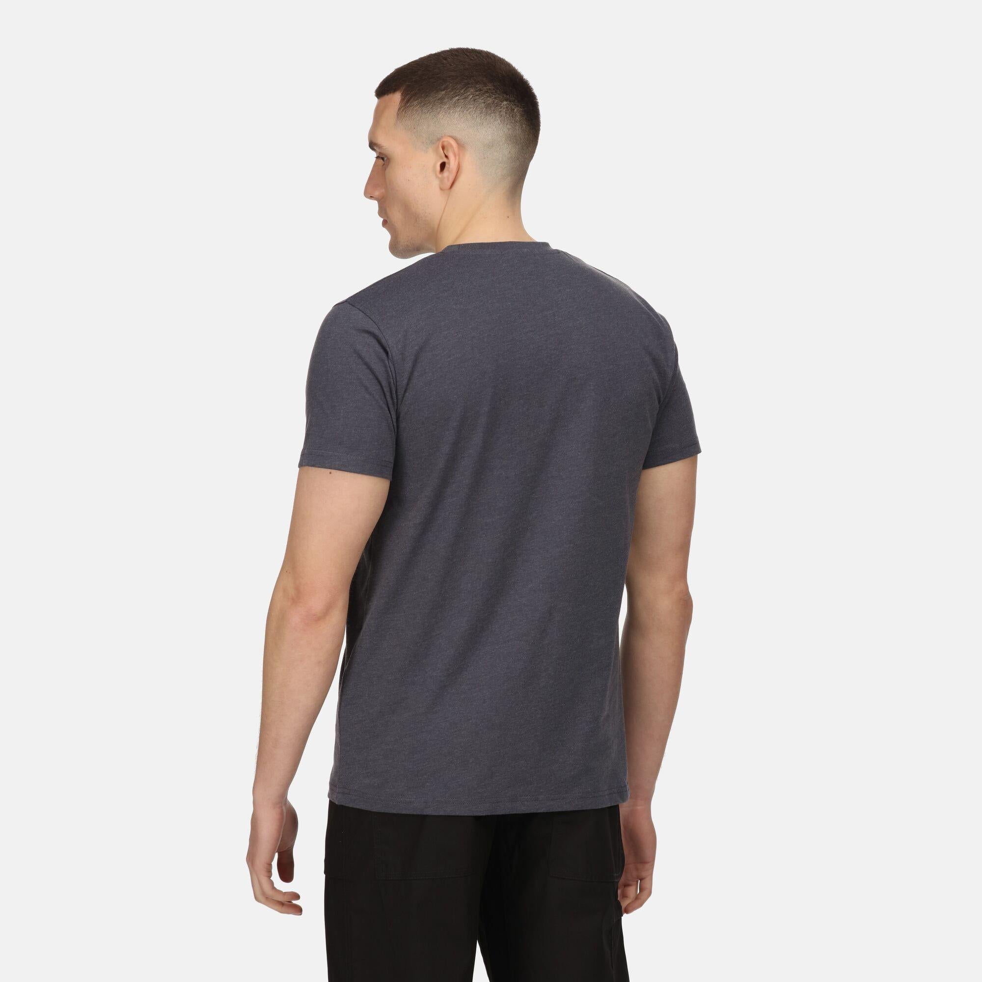 Regatta Pro grey men's soft-touch cotton T-shirt Tee #TRS225